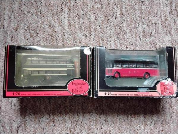 Image 2 of Two Exclusive first edition model buses 1:76 scale