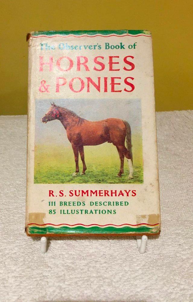 Preview of the first image of Observer Book of Horses & Ponies.