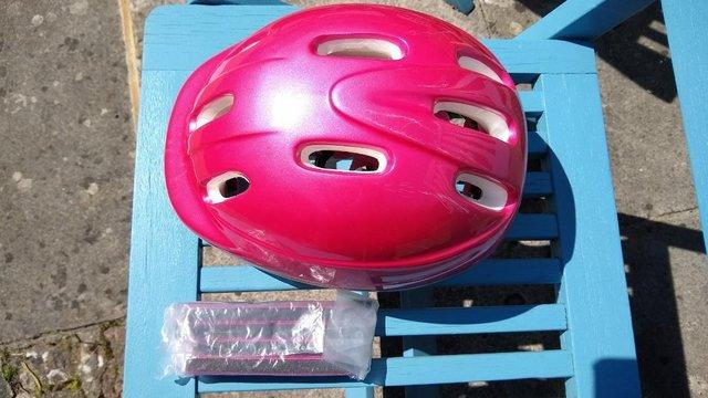 Preview of the first image of Child's helmet, adjustable size.