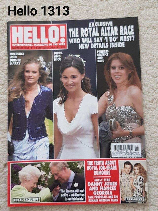Preview of the first image of Hello Magazine 1313 - The Royal Altar Race!.