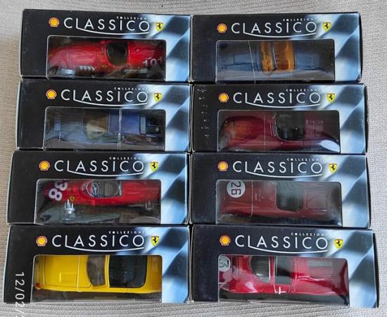 Image 3 of SHELL CLASSICO FERRARI COLLECTION 8 MODELS