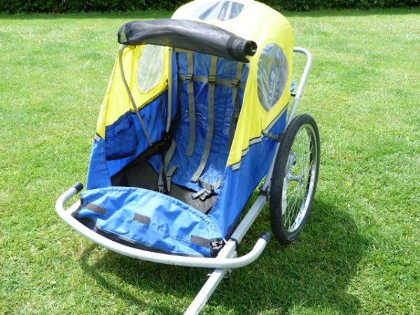 Image 1 of INFANT TRANSPORTER/TRAILER FOR BICYCLE