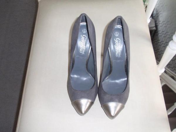 Image 2 of Brand New Grey suede high heel / Stiletto shoes