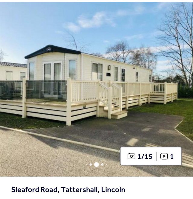 Preview of the first image of 3 bed static caravan for sale.
