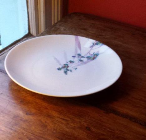 Image 5 of Habitat Porcelain Platter - motif Meteor Rose