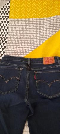 Image 3 of Ladies Levi Bootcut Jeans 715 size w26 l30