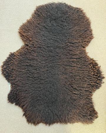 Image 1 of Genuine natural British Jacob sheepskin rug.