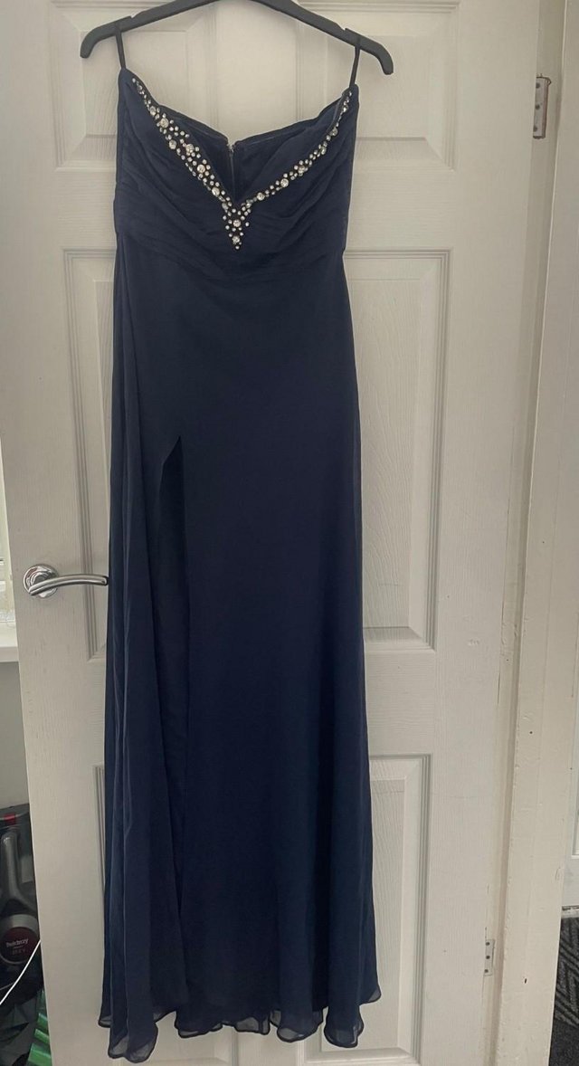 Preview of the first image of Lipsy Prom Dress Size 12.