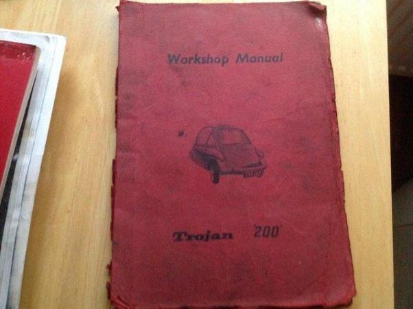 Image 1 of Trojan 200cc workshop manualI have owned it since the 60s