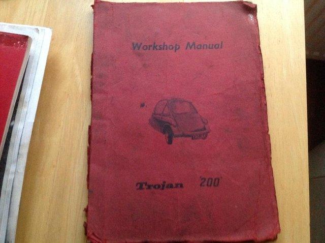 Preview of the first image of Trojan 200cc workshop manualI have owned it since the 60s.