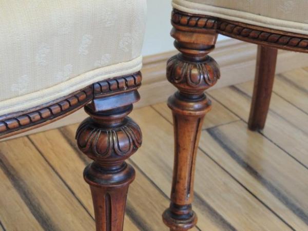 Image 12 of Pair of Victorian Walnut Chairs (UK Delivery)