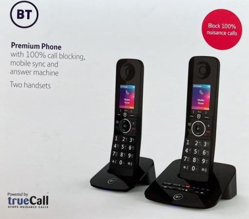 Image 1 of BT Premium Phone with 100% Call blocking, mobile sync and an