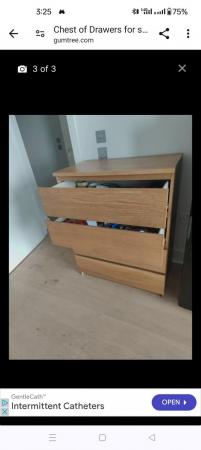 Image 1 of Ikea Chest of drawers with 4 drawers
