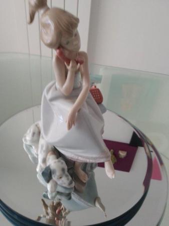Image 2 of Lladro Chit Chat 5466.  Perfect, one owner.