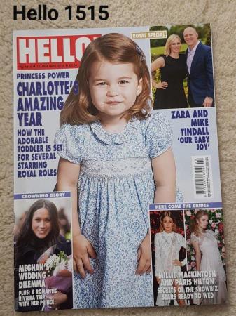 Image 1 of Hello Magazine 1515 - Princess Charlotte - Starts Nursery