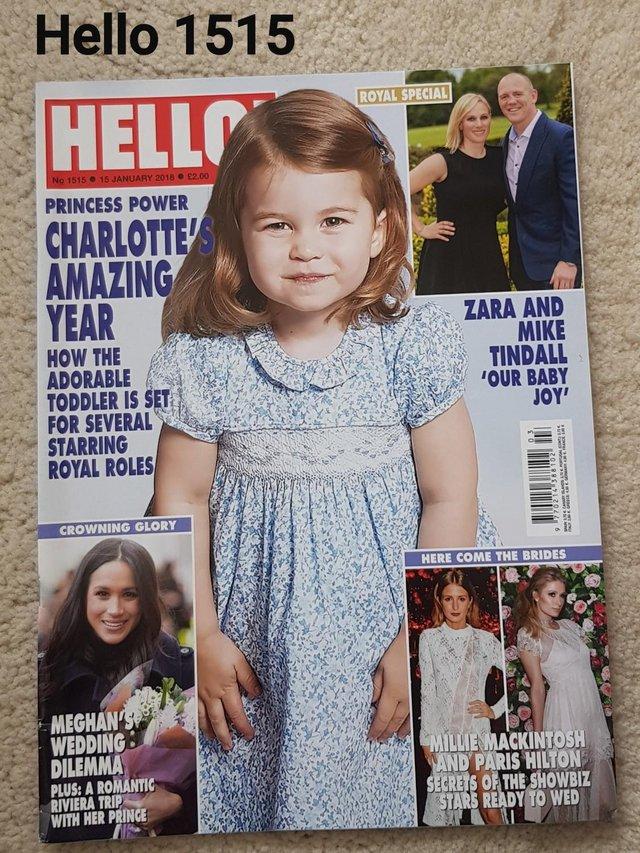 Preview of the first image of Hello Magazine 1515 - Princess Charlotte - Starts Nursery.