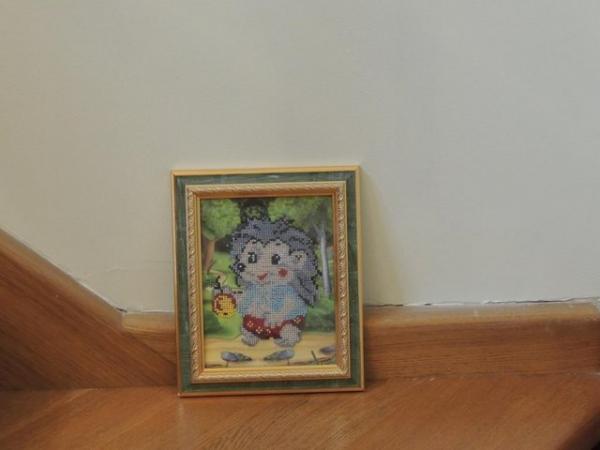 Image 2 of Bead Hedgehog Picture (UK Delivery)