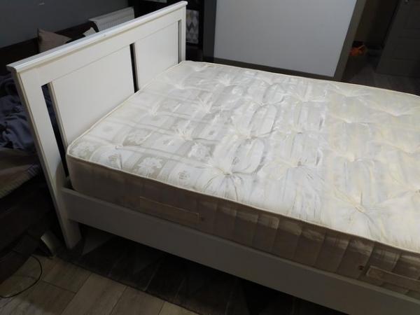 Image 1 of Double bed and mattress (delivery available)