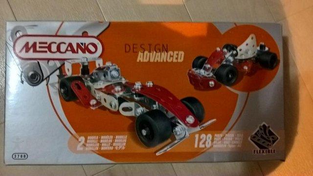 Preview of the first image of MECCANO Design Advanced 3700 New, unopened.
