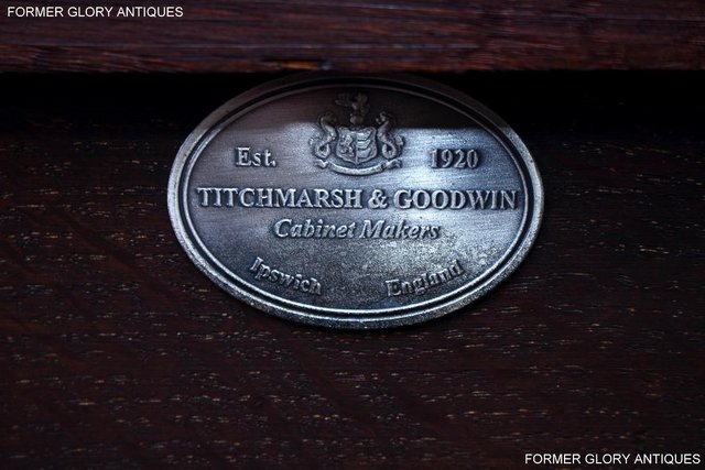 Image 90 of A TITCHMARSH AND GOODWIN TAVERN SEAT HALL SETTLE BENCH PEW
