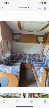 Image 1 of Bailey Ranger 6 berth fixed double bed