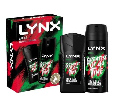 Preview of the first image of Lynx Africa Duo Gift boxed Set.