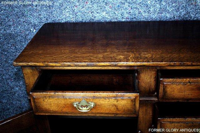 Image 87 of TITCHMARSH AND GOODWIN OAK DRESSER BASE SIDEBOARD HALL TABLE