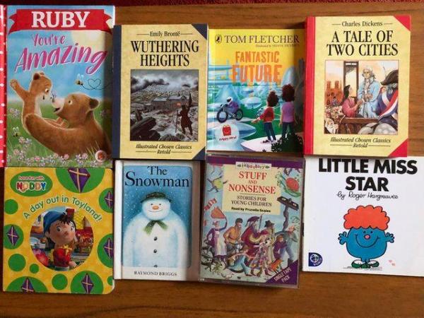 Image 1 of SELECTION OF CHILDRENS BOOKS WHICH HAVE A RANGE OF AGES