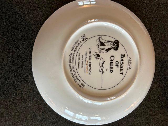 Preview of the first image of A Basket Of Cheer ASPCA Dogs Plate.