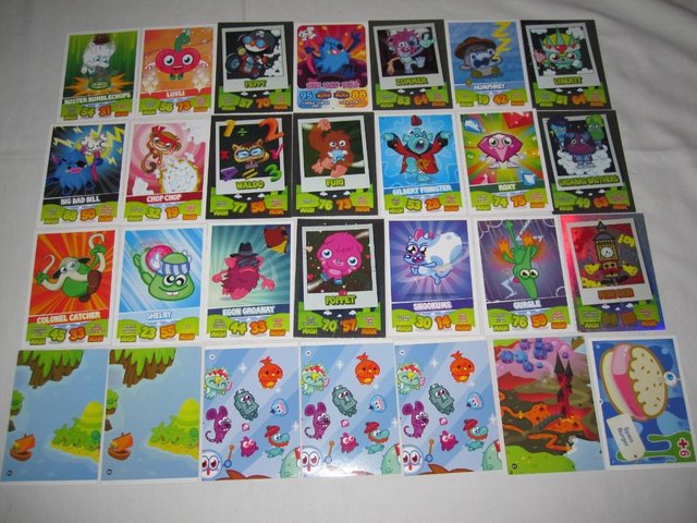 Preview of the first image of Moshi monsters mash up cards bundle 4.