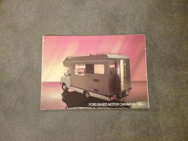 Image 1 of Ford Motorhome 19 page sales brochure