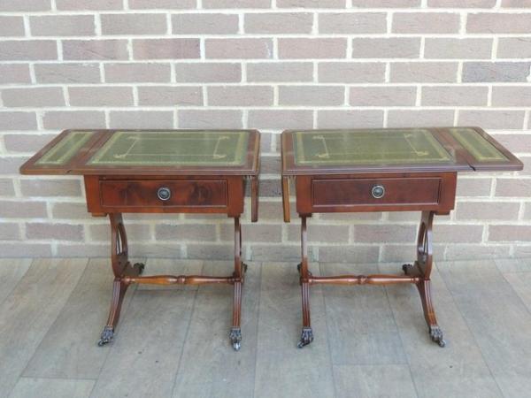 Image 8 of Pair of Extendable Side Tables (UK Delivery)