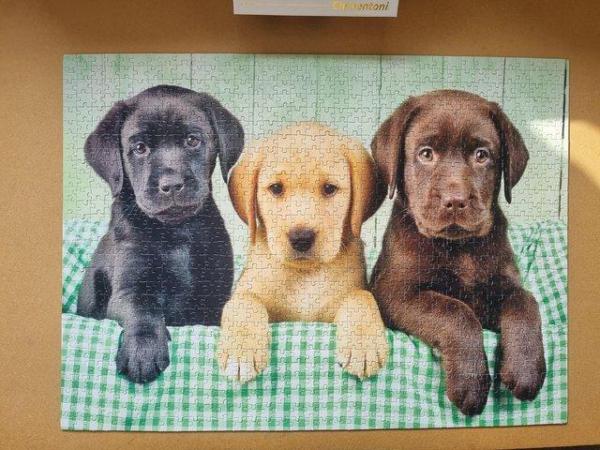 Image 1 of 1000 piece jigsaw called THREE LABS by CLEMENTONI.