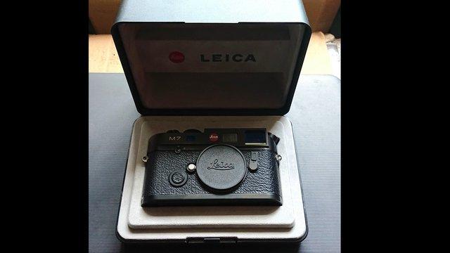 Image 3 of Leica M7 Black Camera (Ultra Rare 0.58 Viewfinder)