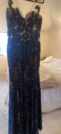 Image 3 of Evening dress ideal for that special cruise night dark blue