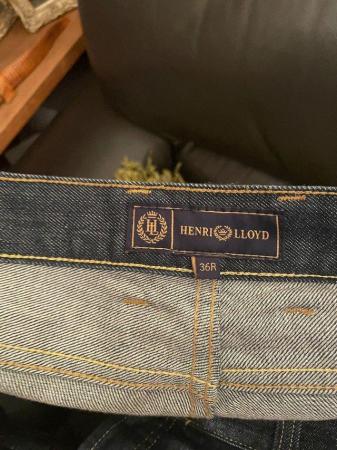 Image 2 of Mens Henry Lloyd jeans size 36 inch waist