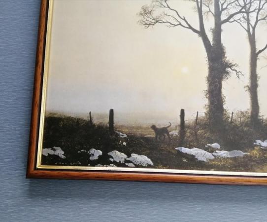 Image 2 of A Gerald Coulson Medium Framed Print Titled "Winter Sunlight