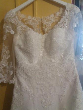 Image 2 of WEDDING DRESS NEARLE NEW - EXCELLENT CONDITION