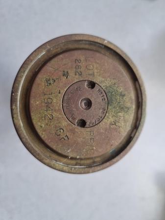 Image 2 of Brass 40mm shell 1942 WW2