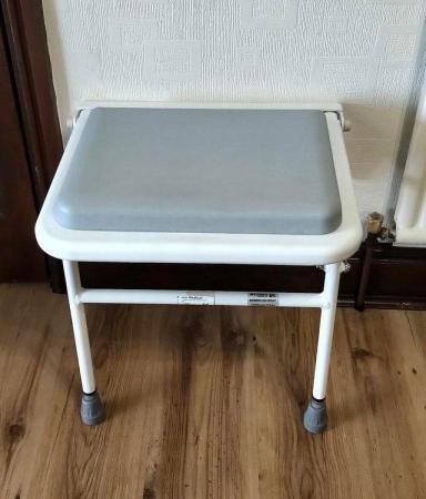 Image 2 of Fold-Away shower seat. Brand new