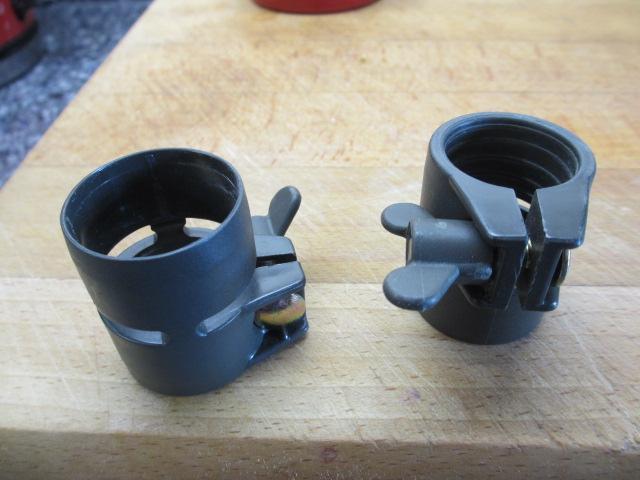 Preview of the first image of Isabella Caravan Awning Carbon-x Pole Coupling clamp 30.5mm.