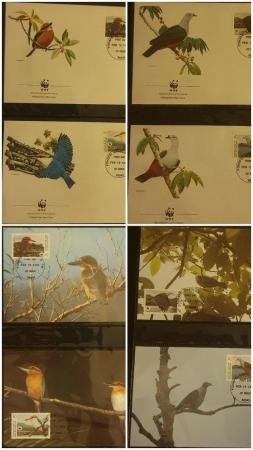 Image 3 of Rare WWF 1990 Conservation 1st Day Cover Stamp Set