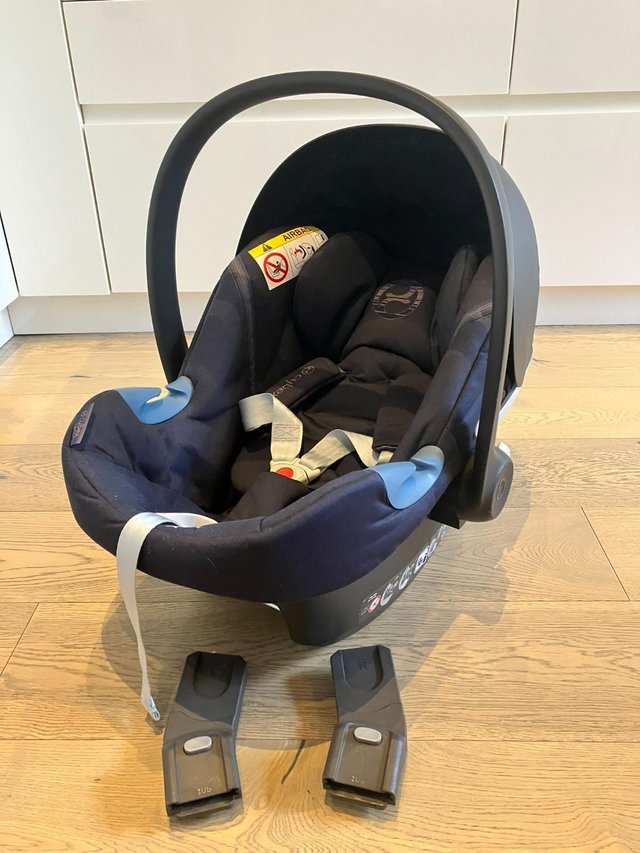 Preview of the first image of Cybex Aton M i-Size Group 0+ Car Seat + pushchair adaptors.