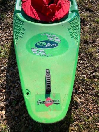 Image 2 of Pyranha Kayak complete with paddle and spraydeck