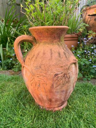Image 2 of Terracotta urn/jug, decorative
