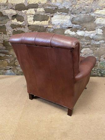 Image 7 of Tan Marks & Spencer Chesterfield Two seater Sofa & Armchair