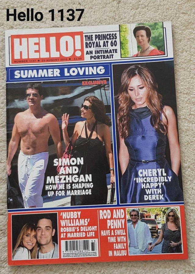 Preview of the first image of Hello Magazine 1137 - Summer Loving. Princess Anne at 60.