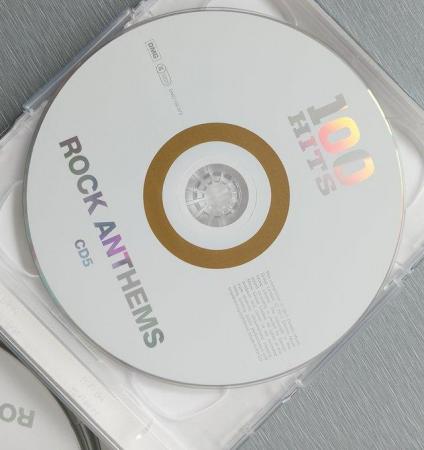 Image 12 of 5 Disc Box Set '100 Rock Anthems'.