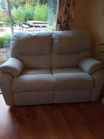 Image 3 of G Plan Power Recliner and 2 Seater Sofa