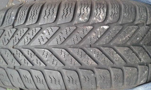 Image 3 of 185?65 R14 Winter Tyre 3-4mm tread Free